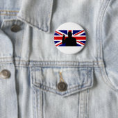 Wiinston Churchill Briten Bulldogge Button (Beispiel)