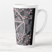 WiizyHexenzauberhexe Kosmische Katze Pentagramm Ma Milchtasse (Rechts)