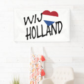 Wij Heartflag Holland bk on wt bncnt Banner (Insitu)