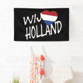 Wij Heartflag Holland wt auf bk bncnt Banner (Insitu)