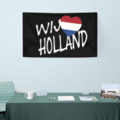 Wij Heartflag Holland wt auf bk bncnt Banner (Messeveranstaltung)