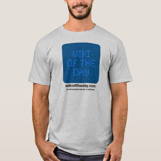 Wiki des T - Shirt der Tagesmänner (Vorderseite)