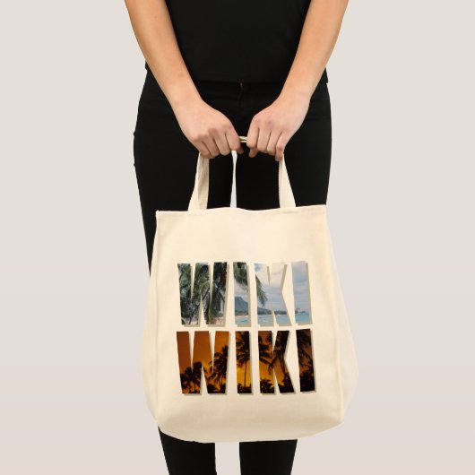 "Wiki-Wiki" (Beeil dich!) Tasche (Vorderseite (Produkt))