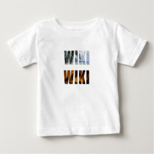 Wiki-Wiki Landschaftlich gedruckte Säuglinge und T Baby T-shirt