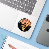 Wikieup, Arizona Aufkleber (Laptop mit iPhone)