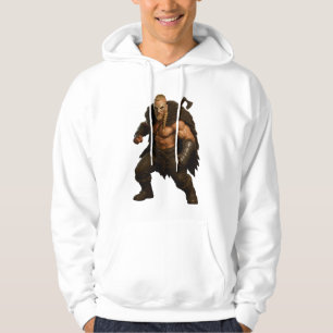 Wiking-Barbaren-Held-Hoodie Hoodie