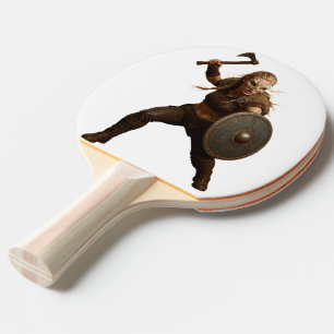 Wiking-Barbaren-Helden Ping Pong Paddle Tischtennis Schläger