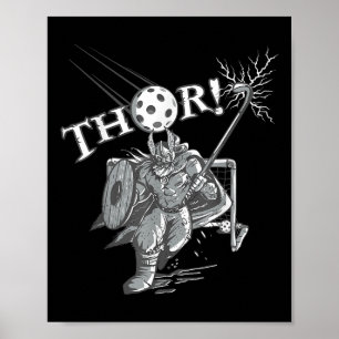 Wiking-Feldhockey Rrian Hockey Nordic Gods Hockey Poster