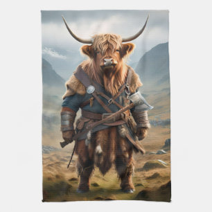 Wiking Highland-Rind, Geschirrtuch