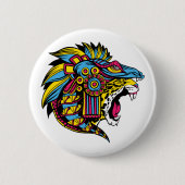 Wiking-Jaguar Button (Vorderseite)
