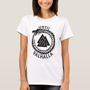 Wiking Jormungandr bis Valhalla T-Shirt