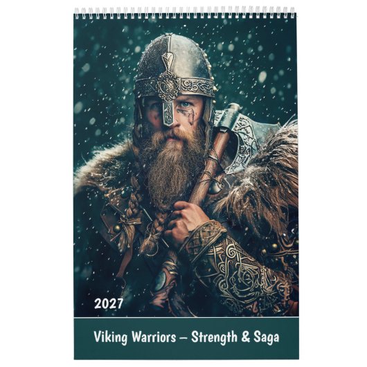 Wiking-Krieger – Stärke & Saga Kalender (Titelbild)