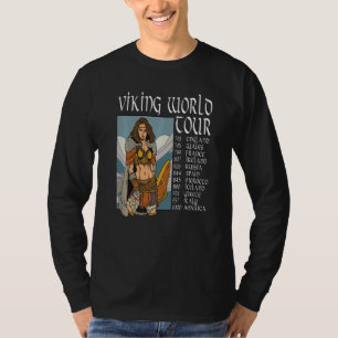 Wiking Tour Wikinger Valhalla Odin für Männer und T-Shirt