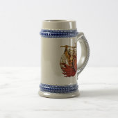 Wiking Valhalla Krieger Bierglas (VorderseiteRechts)