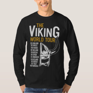 Wiking-Welttour Nordische Wikinger Mythologie Wal T-Shirt