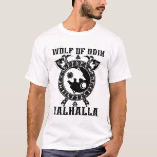 Wiking Wolf von Odin Walhalla T-Shirt