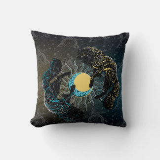 Wiking Wölfe Sonne Mond Nordische Mythologie Kisse Kissen