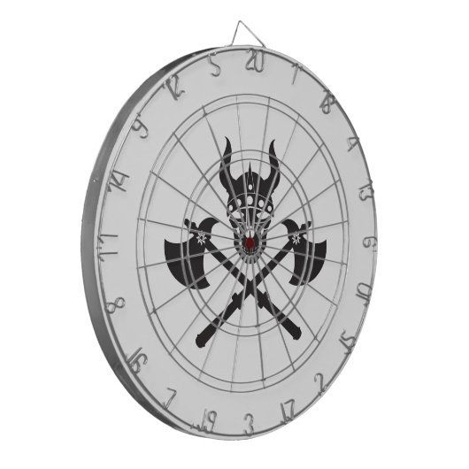 Wikingemblem Dartscheibe (Vorderseite Links)