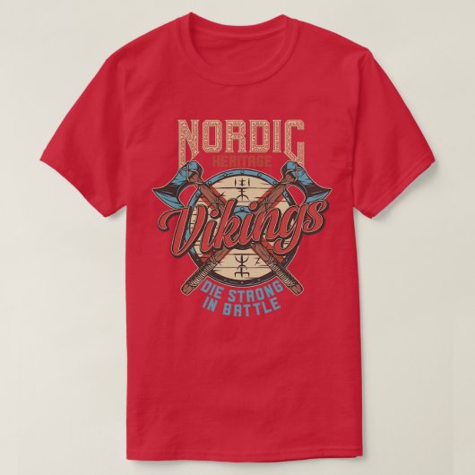 Wikinger 24 T-Shirt (Design vorne)