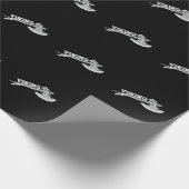 Wikinger Axt Viking Geschenkpapier (Ecke)