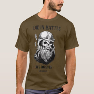 Wikinger Design Vintage Valhalla Krieger T-Shirt