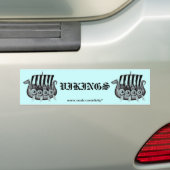 Wikinger Drekar im Autoaufkleber (Auf Auto)