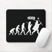 Wikinger-Evolution Mousepad (Mit Mouse)