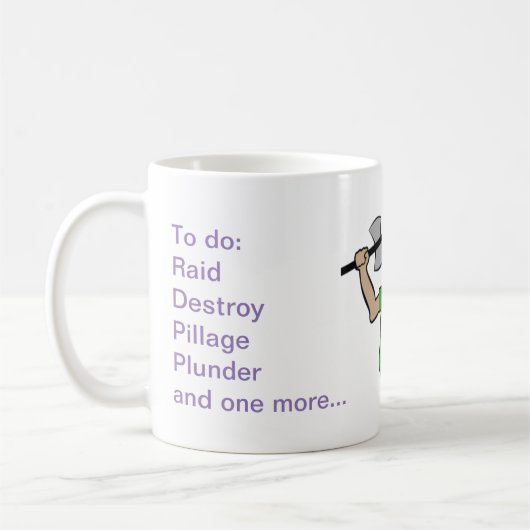 Wikinger-Fan-Kaffee-Tasse Kaffeetasse (Links)