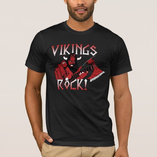 Wikinger-Felsen! Shirt (Vorderseite)