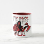Wikinger-Felsen-Tasse Tasse (Zentrum)