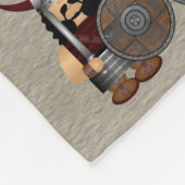 Wikinger Fleece-Decke Fleecedecke (Ecke)
