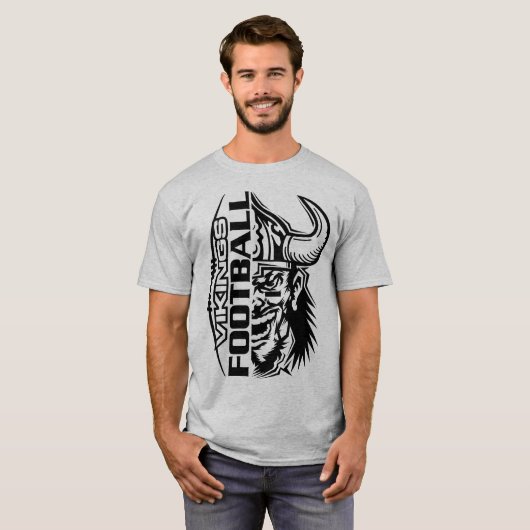 WIKINGER-FUSSBALL T-Shirt (Vorne ganz)