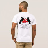 Wikinger-Gebets-Shirt T-Shirt (Schwarz voll)