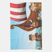 Wikinger Geschirrtuch (Vertikal)