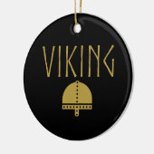 Wikinger-Helmzierrat Keramik Ornament (Links)