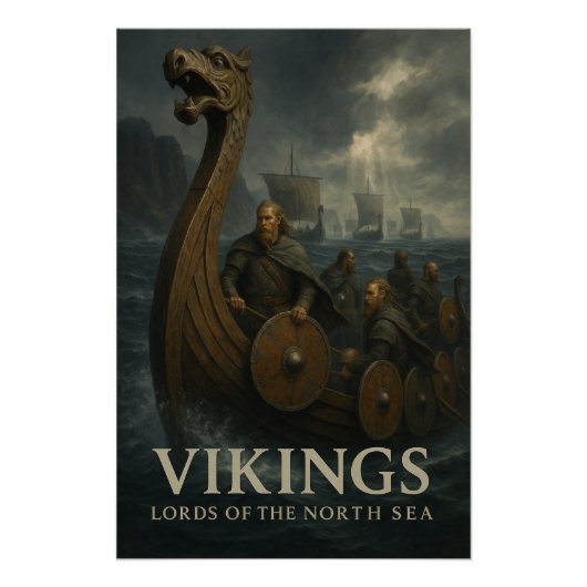 WIKINGER — HERRSCHER DER NORDSEE POSTER (Vorderseite)
