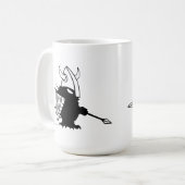 Wikinger-Igels-Tasse Kaffeetasse (Vorderseite Links)