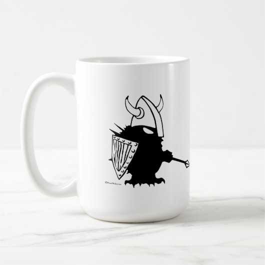 Wikinger-Igels-Tasse Kaffeetasse (Links)