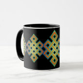 Wikinger-Knoten-Tasse Tasse (Vorderseite Links)