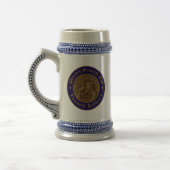 Wikinger Krieger größter Papa Bierglas (Links)