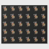 Wikinger Krieger mit Vollbart und Rüstung Geschenkpapier (Flach)