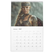 Wikinger-Kriegerinnen – Stärke und Saga Kalender (Jan 2027)