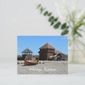 Wikinger, Kuzino Postkarte (Stehend Vorderseite)
