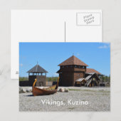 Wikinger, Kuzino Postkarte (Vorne/Hinten)