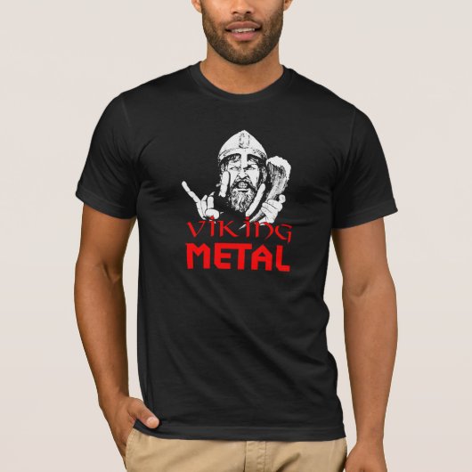 WIKINGER-METALLShirt T-Shirt (Vorderseite)