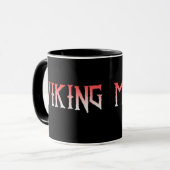Wikinger-MetallTasse Tasse (Vorderseite Links)