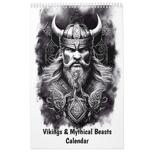 Wikinger & mythische Wesen Kalender (Titelbild)