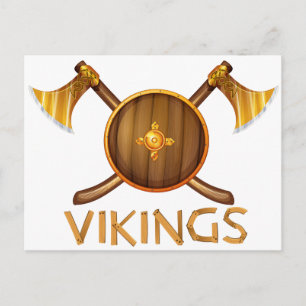 Wikinger Postkarte