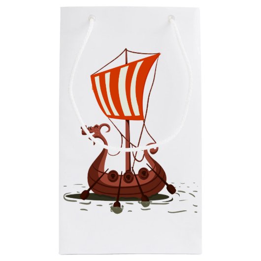 Wikinger-Regel Kleine Geschenktüte (Rückseite)