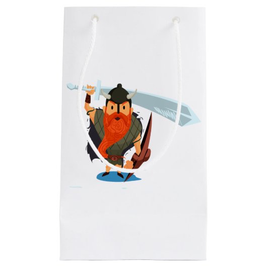 Wikinger-Regel Kleine Geschenktüte (Vorderseite)